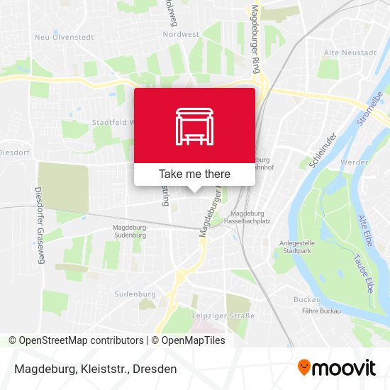 Карта Magdeburg, Kleiststr.
