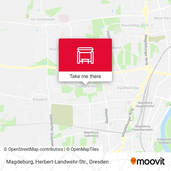 Карта Magdeburg, Herbert-Landwehr-Str.