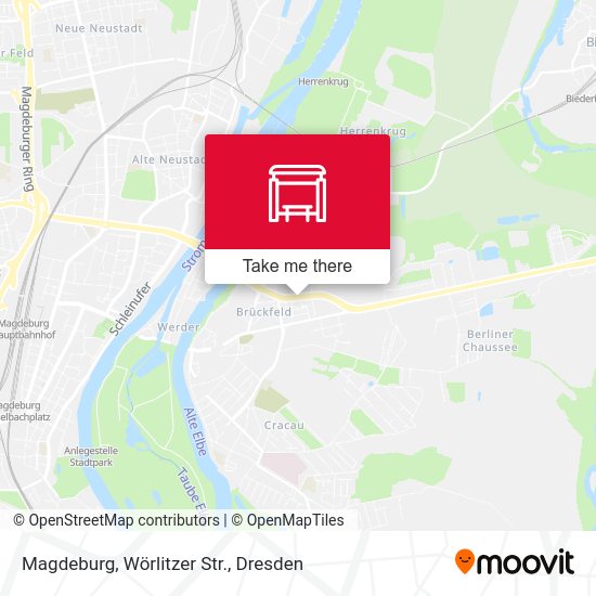 Карта Magdeburg, Wörlitzer Str.