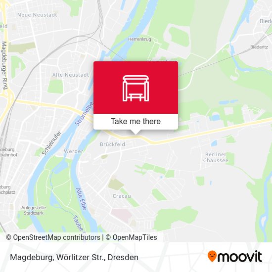 Карта Magdeburg, Wörlitzer Str.
