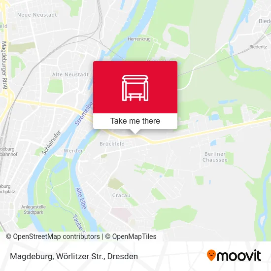 Карта Magdeburg, Wörlitzer Str.