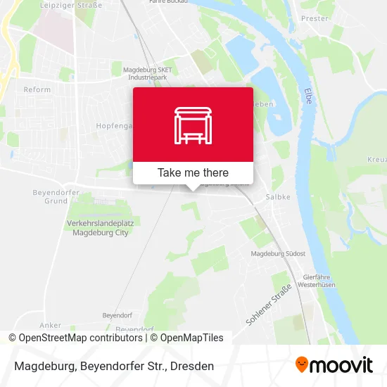 Карта Magdeburg, Beyendorfer Str.
