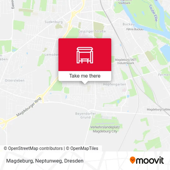Карта Magdeburg, Neptunweg