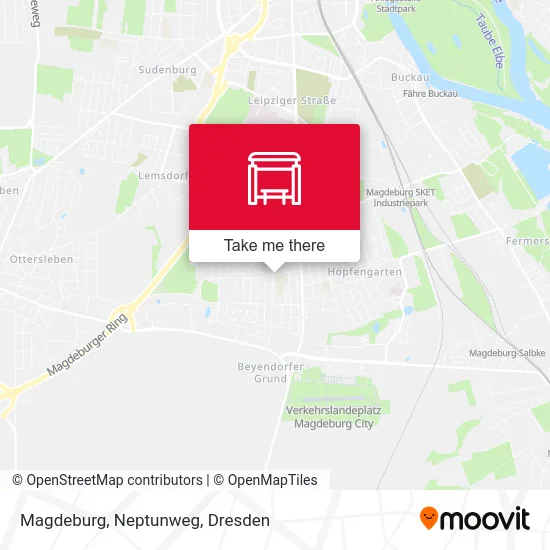 Карта Magdeburg, Neptunweg