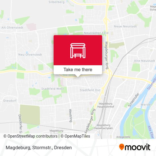 Карта Magdeburg, Stormstr.