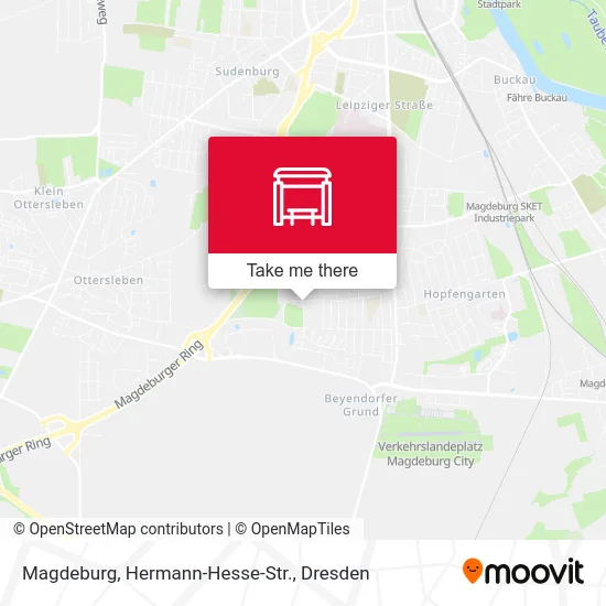 Карта Magdeburg, Hermann-Hesse-Str.