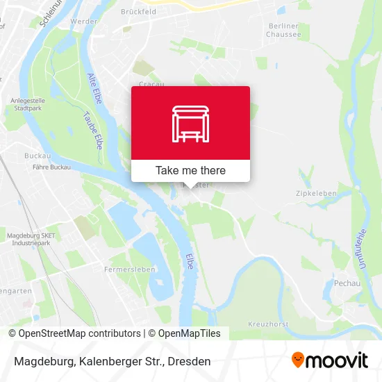 Карта Magdeburg, Kalenberger Str.