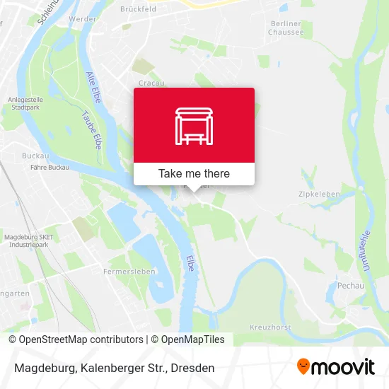 Карта Magdeburg, Kalenberger Str.