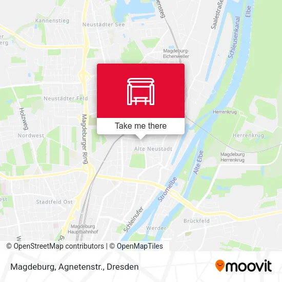 Карта Magdeburg, Agnetenstr.