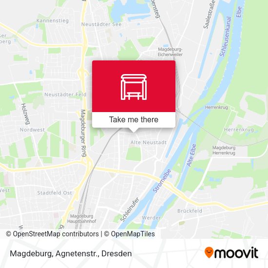 Карта Magdeburg, Agnetenstr.