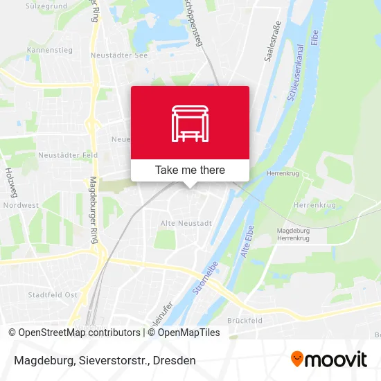 Карта Magdeburg, Sieverstorstr.