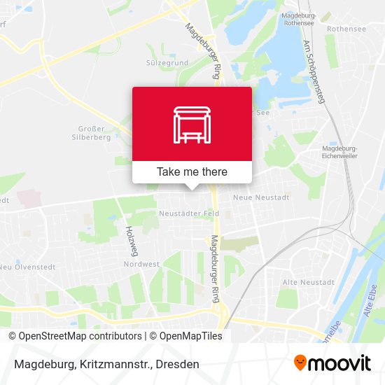Карта Magdeburg, Kritzmannstr.