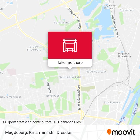 Карта Magdeburg, Kritzmannstr.