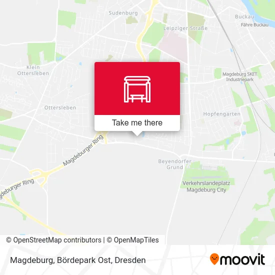 Карта Magdeburg, Bördepark Ost
