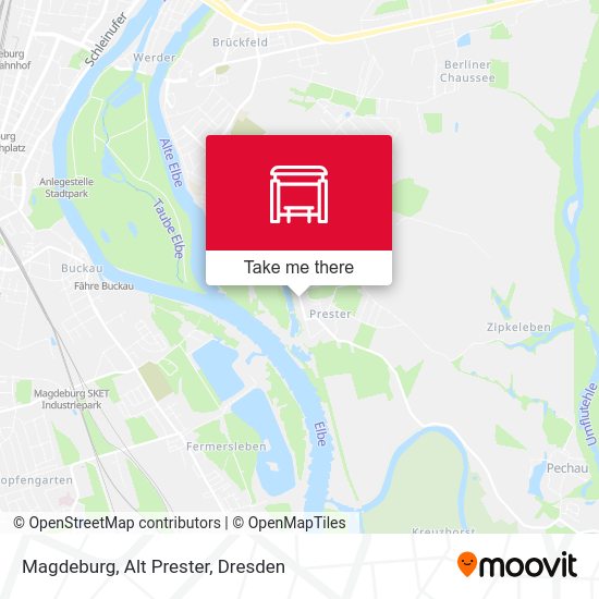 Карта Magdeburg, Alt Prester