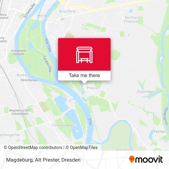 Карта Magdeburg, Alt Prester