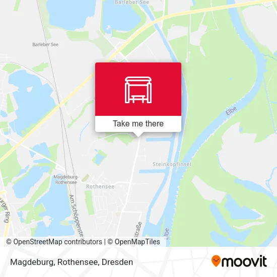 Карта Magdeburg, Rothensee