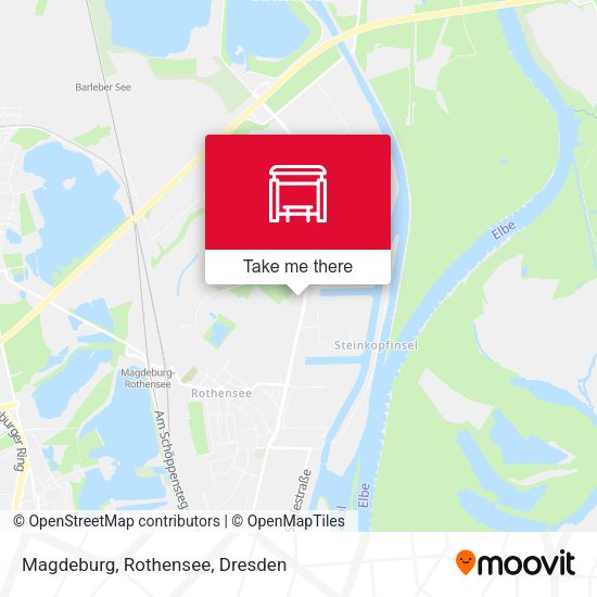 Карта Magdeburg, Rothensee