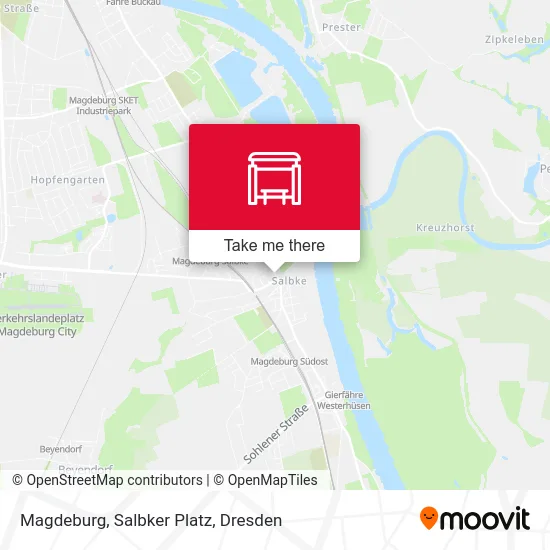 Карта Magdeburg, Salbker Platz