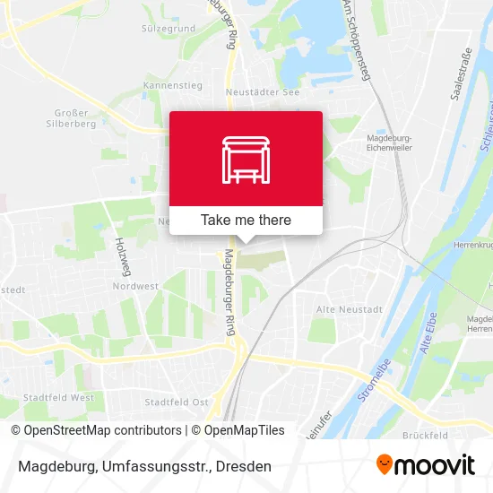 Карта Magdeburg, Umfassungsstr.