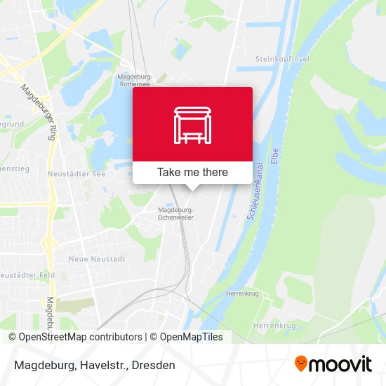 Карта Magdeburg, Havelstr.