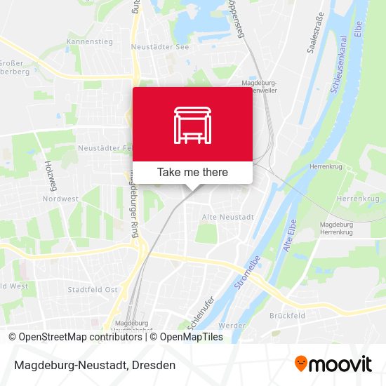 Карта Magdeburg-Neustadt