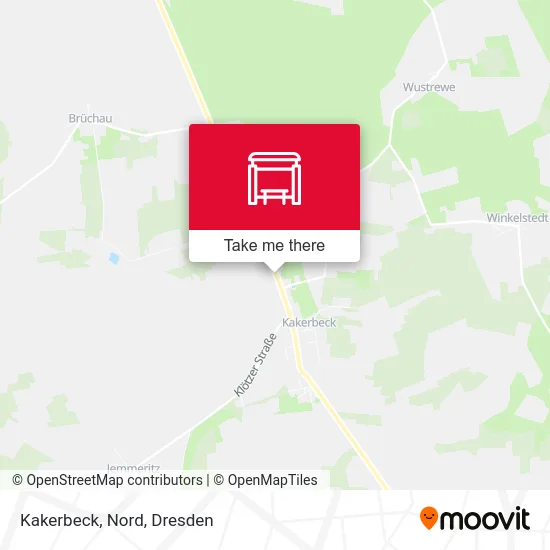 Карта Kakerbeck, Nord