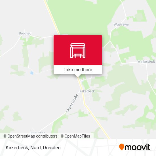 Карта Kakerbeck, Nord