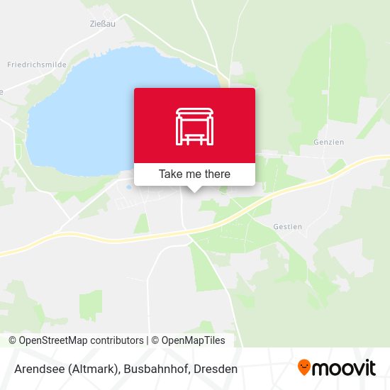 Карта Arendsee (Altmark), Busbahnhof