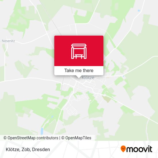 Карта Klötze, Zob