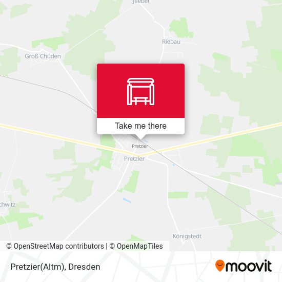 Карта Pretzier(Altm)