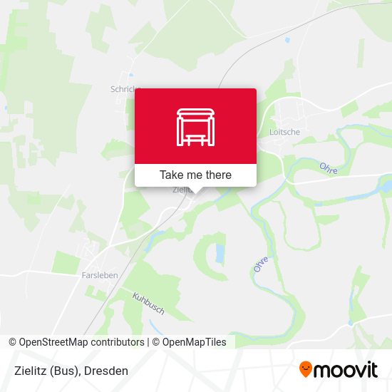 Карта Zielitz (Bus)