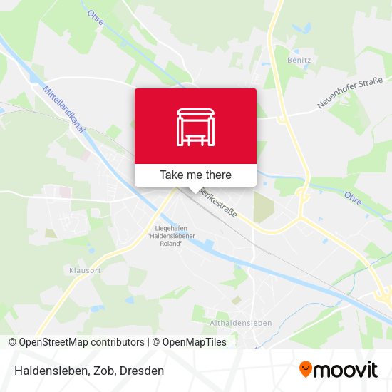 Карта Haldensleben, Zob