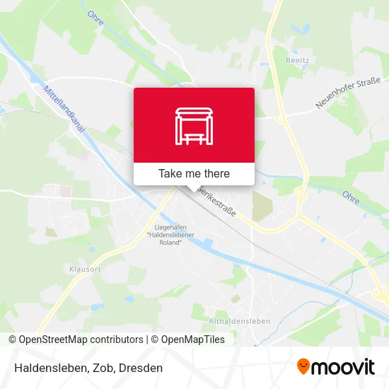 Карта Haldensleben, Zob