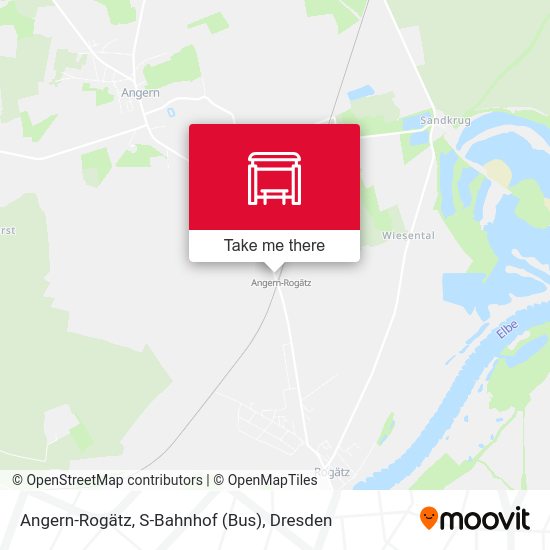 Карта Angern-Rogätz, S-Bahnhof (Bus)