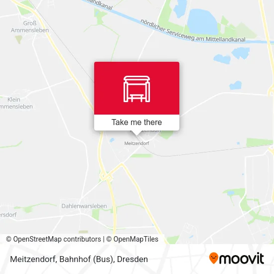 Карта Meitzendorf, Bahnhof (Bus)