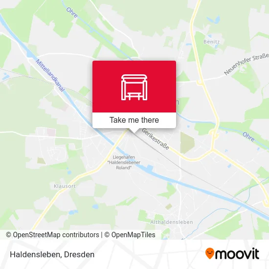 Карта Haldensleben