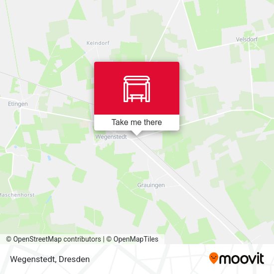 Карта Wegenstedt