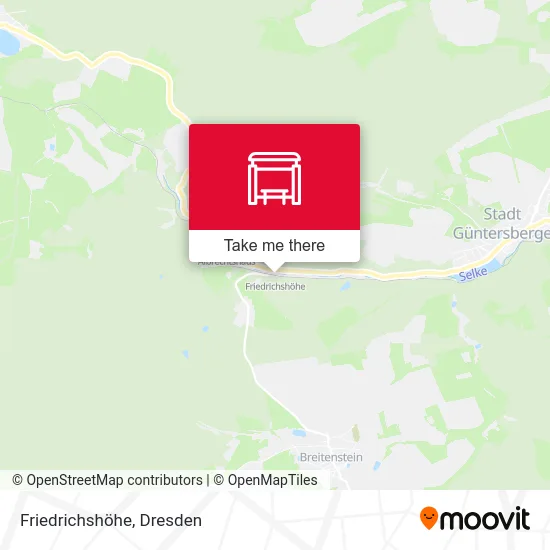 Карта Friedrichshöhe