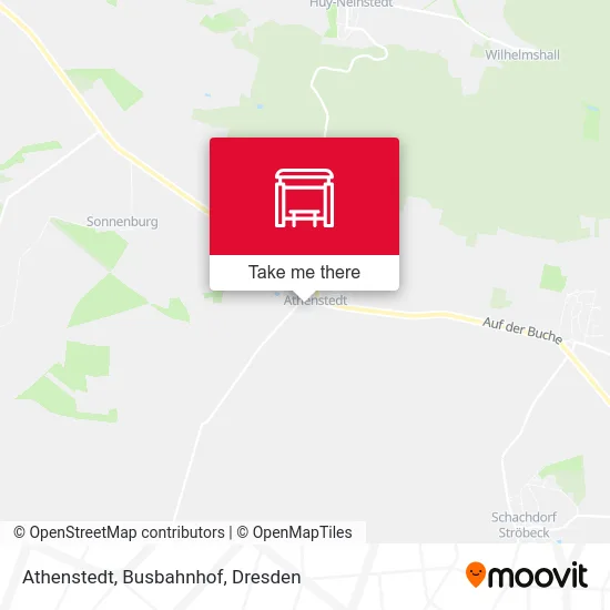 Карта Athenstedt, Busbahnhof