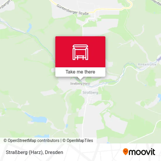 Карта Straßberg (Harz)