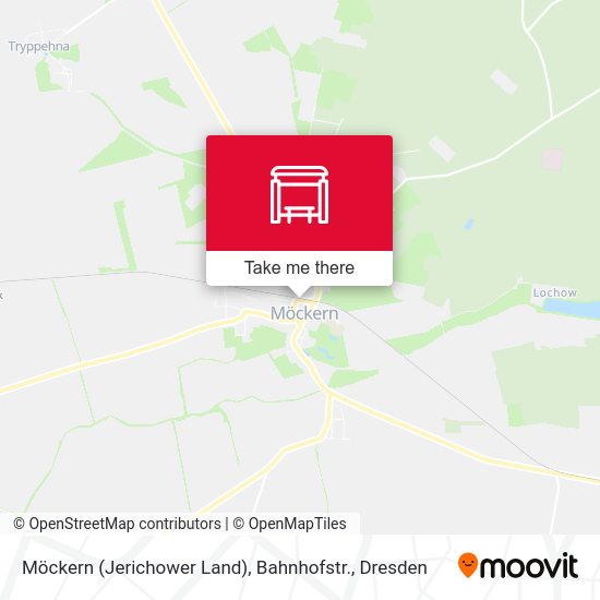 Карта Möckern (Jerichower Land), Bahnhofstr.