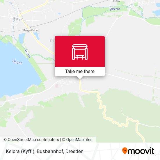Карта Kelbra (Kyff.), Busbahnhof