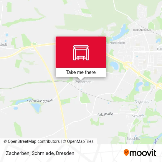 Карта Zscherben, Schmiede