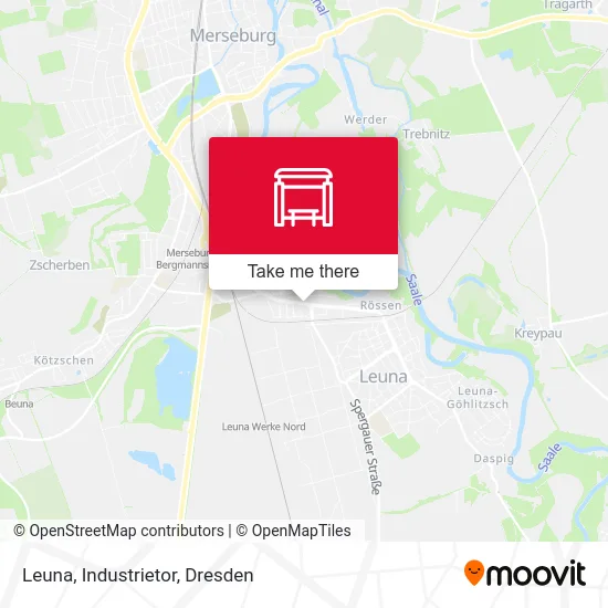 Карта Leuna, Industrietor