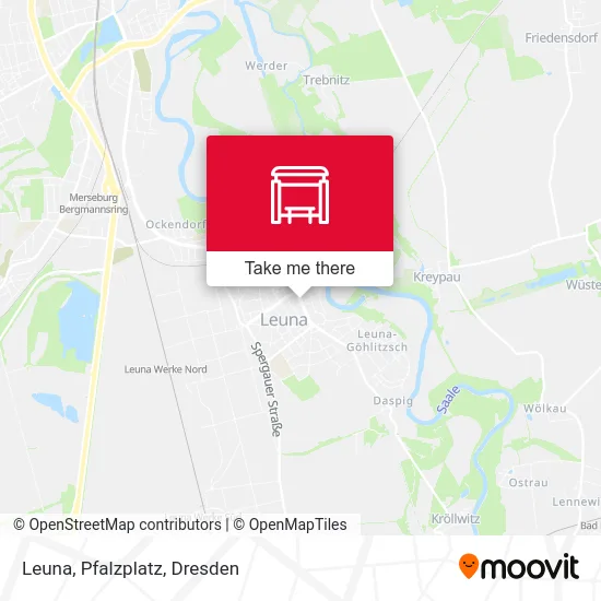 Карта Leuna, Pfalzplatz