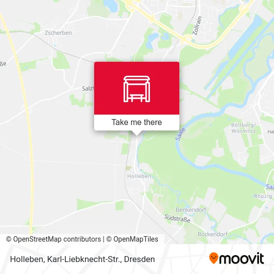 Карта Holleben, Karl-Liebknecht-Str.