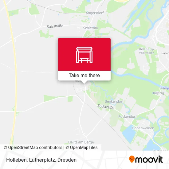 Карта Holleben, Lutherplatz
