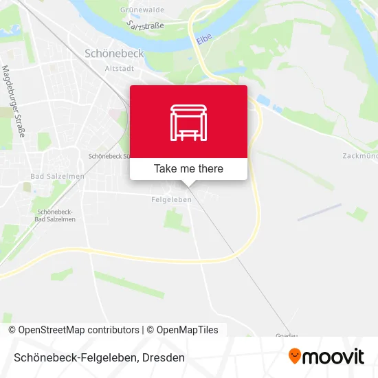 Карта Schönebeck-Felgeleben