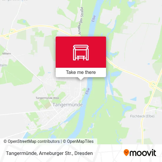 Карта Tangermünde, Arneburger Str.